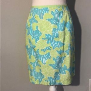 Lilly Pulitzer cotton skirt size 14